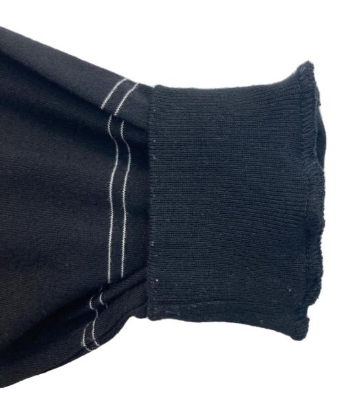 The Ennnoy Professional（ザ エンノイ プロフェッショナル）The Ennnoy Professional (ザ エンノイ プロフェッショナル) 26SS PANEL BORDER L/S T-SHIRT /ボーダーカットソー ブラック×ホワイト サイズ:Sの古着・服飾アイテム