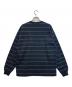 The Ennnoy Professional (ザ エンノイ プロフェッショナル) 26SS PANEL BORDER L/S T-SHIRT /ボーダーカットソー ブラック×ホワイト サイズ:S：13000円