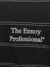 中古・古着 The Ennnoy Professional (ザ エンノイ プロフェッショナル) 26SS PANEL BORDER L/S T-SHIRT /ボーダーカットソー ブラック×ホワイト サイズ:S：13000円