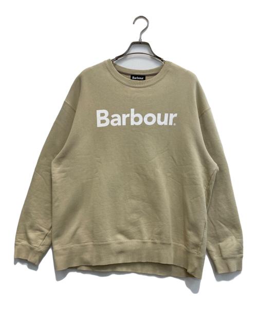 Barbour（バブアー）Barbour (バブアー) ベーシックスウェットクルーネック/Basic sweat crew neck /スウェット ブラウン サイズ:XLの古着・服飾アイテム