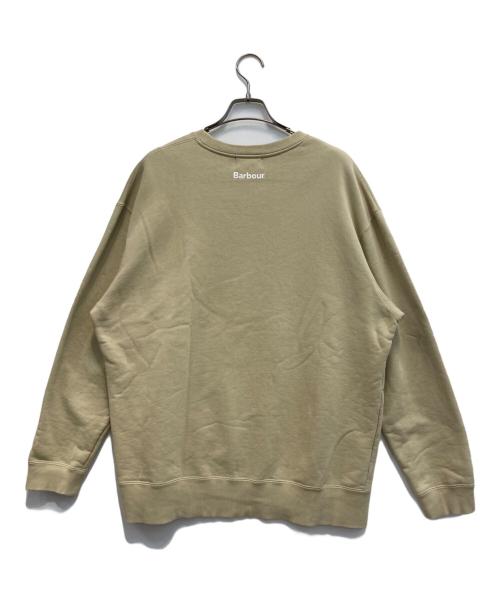 Barbour（バブアー）Barbour (バブアー) ベーシックスウェットクルーネック/Basic sweat crew neck /スウェット ブラウン サイズ:XLの古着・服飾アイテム
