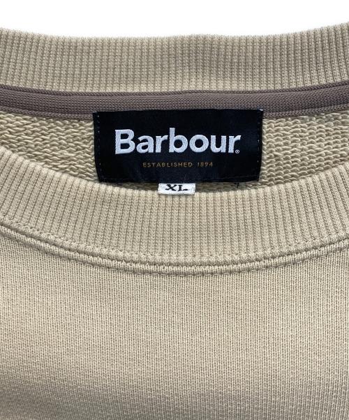 Barbour（バブアー）Barbour (バブアー) ベーシックスウェットクルーネック/Basic sweat crew neck /スウェット ブラウン サイズ:XLの古着・服飾アイテム