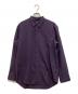 OVERCOAT（オーバーコート）の古着「CLASSIC WOOL SHIRT /クラシックウールシャツ」｜パープル