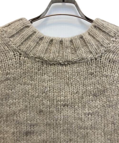 Maison Margiela（メゾンマルジェラ）Maison Margiela (メゾンマルジェラ) 24SS ボタニカルダイ ニット タバード ベスト ベージュ サイズ:Sの古着・服飾アイテム