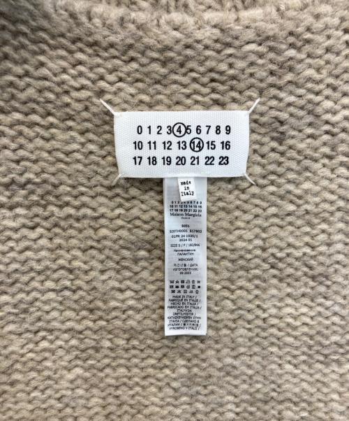 Maison Margiela（メゾンマルジェラ）Maison Margiela (メゾンマルジェラ) 24SS ボタニカルダイ ニット タバード ベスト ベージュ サイズ:Sの古着・服飾アイテム
