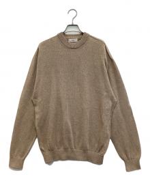 alvana（アルヴァナ）の古着「WASHI CREWNECK /和紙クルーネックニット」｜ベージュ
