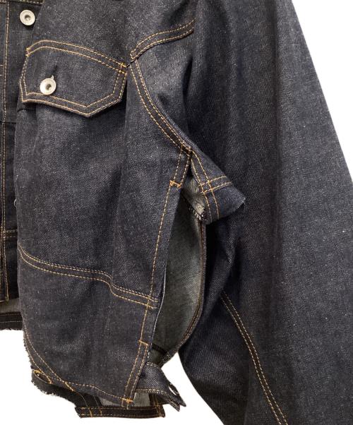 sacai（サカイ）sacai (サカイ) 24SS Denim Blouson/デニムブルゾン インディゴ サイズ:3の古着・服飾アイテム