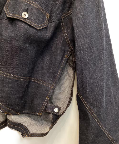 sacai（サカイ）sacai (サカイ) 24SS Denim Blouson/デニムブルゾン インディゴ サイズ:3の古着・服飾アイテム
