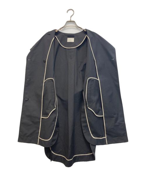 LE PHIL（ル フィル）LE PHIL (ル フィル) トレンチロングジレ ブラック サイズ:1の古着・服飾アイテム