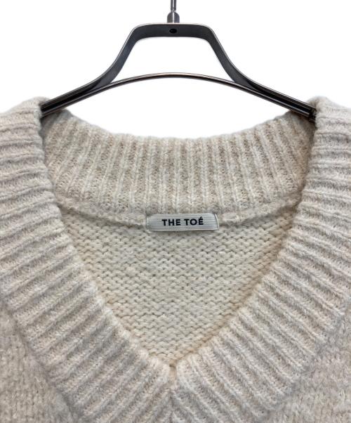 THE TOE（ザ・トゥー）THE TOE (ザ・トゥー) Ioannina knit/イオアニナ ニット アイボリー サイズ:Mの古着・服飾アイテム