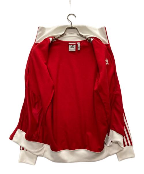 adidas（アディダス）adidas (アディダス) アディカラー クラシックス ベッケンバウアー トラックトップ レッド サイズ:Lの古着・服飾アイテム
