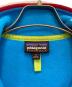 中古・古着 Patagonia (パタゴニア) シンチラスナップT/フリースジャケット ターコイズブルー×エンジ サイズ:S：14000円