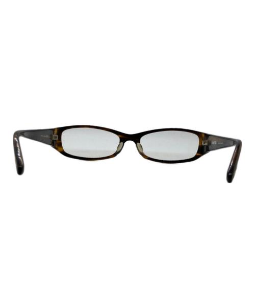 TOM FORD（トムフォード）TOM FORD (トムフォード) スクエアフレーム眼鏡 ブラウン サイズ:54□17-135の古着・服飾アイテム