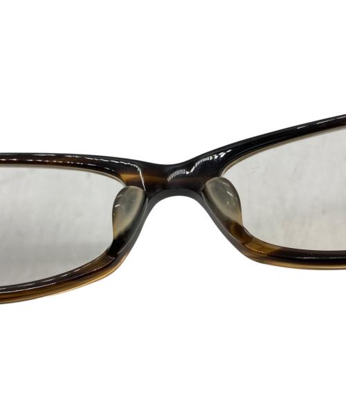 TOM FORD（トムフォード）TOM FORD (トムフォード) スクエアフレーム眼鏡 ブラウン サイズ:54□17-135の古着・服飾アイテム