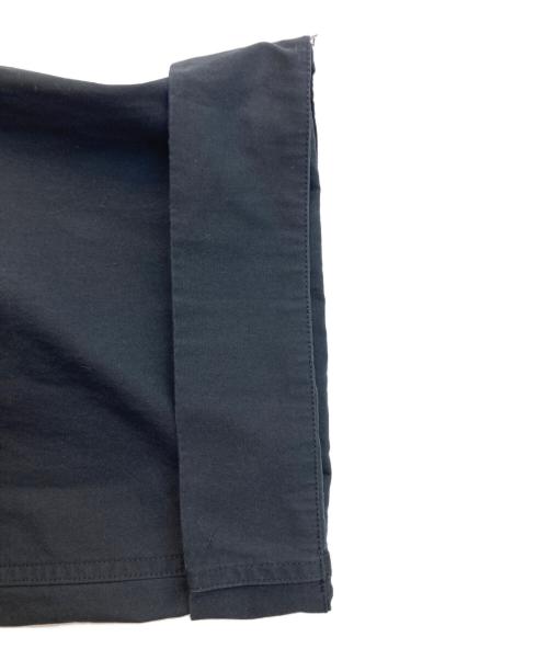 MHL（マーガレットハウエル）MHL (マーガレットハウエル) CRISP COTTON TWILL コットンワイドパンツ ブラックの古着・服飾アイテム