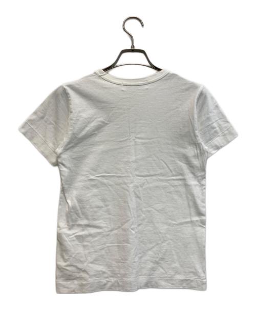 PLAY COMME des GARCONS（プレイコムデギャルソン）PLAY COMME des GARCONS (プレイコムデギャルソン) ハートワッペンＴシャツ ホワイト サイズ:Sの古着・服飾アイテム