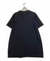 MM6 Maison Margiela (エムエムシックスメゾンマルジェラ) レーヨン・ナイロン フレアニットワンピース ブラック サイズ:S：6000円