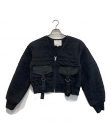 3.1 phillip lim（スリーワンフィリップリム）の古着「ジャンパーブルゾン」｜ブラック