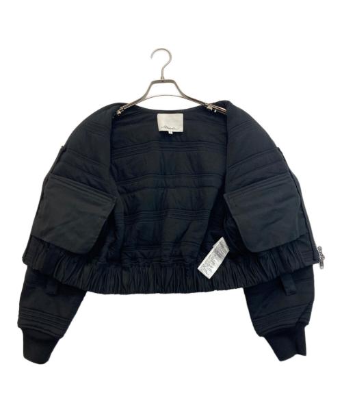 3.1 phillip lim（スリーワンフィリップリム）3.1 phillip lim (スリーワンフィリップリム) ジャンパーブルゾン ブラック サイズ:Sの古着・服飾アイテム