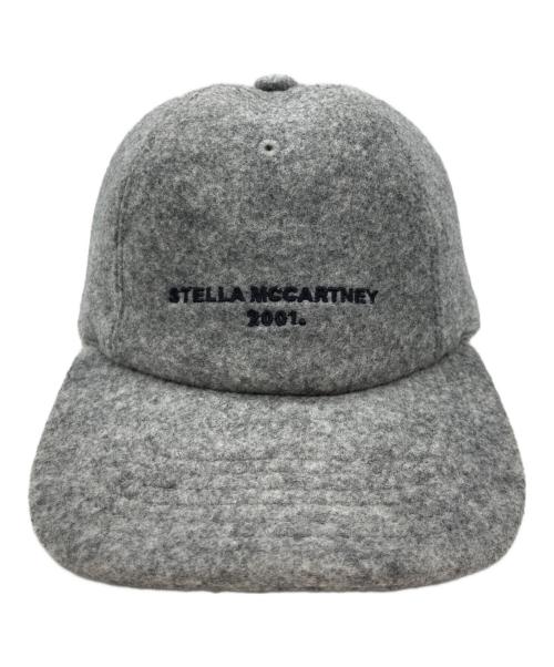STELLA McCARTNEY（ステラマッカートニー）STELLA McCARTNEY (ステラマッカートニー) ベースボールロゴキャップ グレーの古着・服飾アイテム