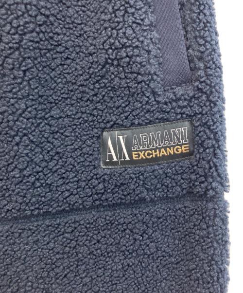 ARMANI EXCHANGE（アルマーニ エクスチェンジ）ARMANI EXCHANGE (アルマーニ エクスチェンジ) ボアスウェットパンツ ネイビー サイズ:XSの古着・服飾アイテム