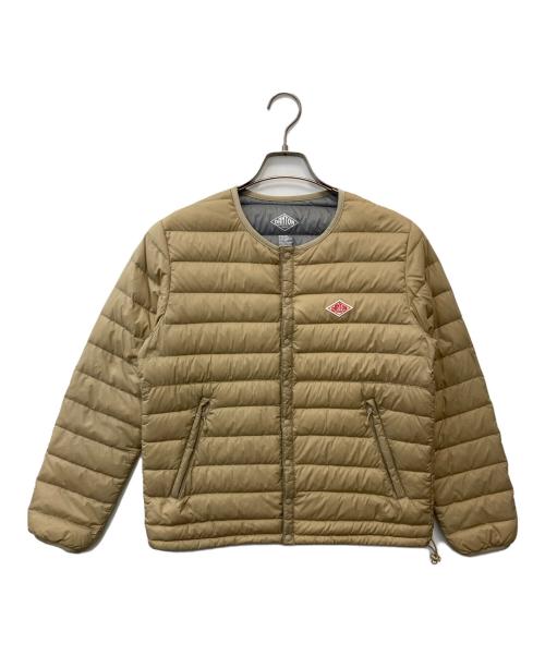 DANTON（ダントン）DANTON (ダントン) Crew Neck Inner Down Jacket ブラウン サイズ:38の古着・服飾アイテム
