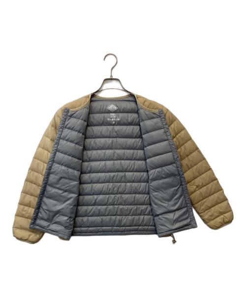 DANTON（ダントン）DANTON (ダントン) Crew Neck Inner Down Jacket ブラウン サイズ:38の古着・服飾アイテム