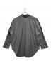 HARUNOBUMURATA (ハルノブ ムラタ) 25AW MARIALUISA WOOL GATHERED SHIRT WITH BUCKLE グレー サイズ:38：45000円