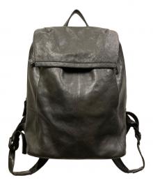 DAKOTA（ダコタ）の古着「レザーリュック」｜ブラック