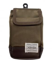 PORTER（ポーター）の古着「ポーター ストーム ポーチ」｜オリーブ