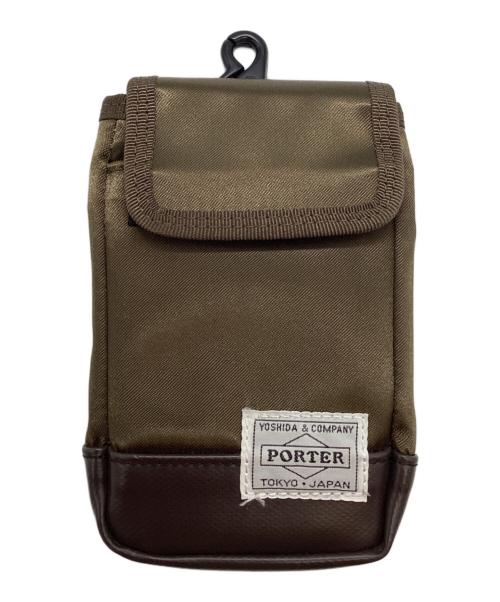PORTER（ポーター）PORTER (ポーター) ポーター ストーム ポーチ オリーブの古着・服飾アイテム