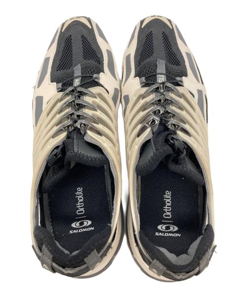 SALOMON（サロモン）SALOMON (サロモン) ACS PRO SHELL ローカットスニーカー アイボリー・ブラック サイズ:27.5の古着・服飾アイテム