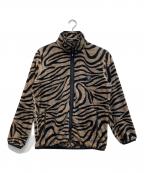 South2 West8サウスツー ウエストエイト）の古着「25AW Piping Jacket/フリースジャケット」｜ベージュ・ブラック