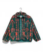 SUPREME×South2 West8シュプリーム×サウスツー ウエストエイト）の古着「Fleece Jacket /フリースジャケット」｜グリーン×ピンク