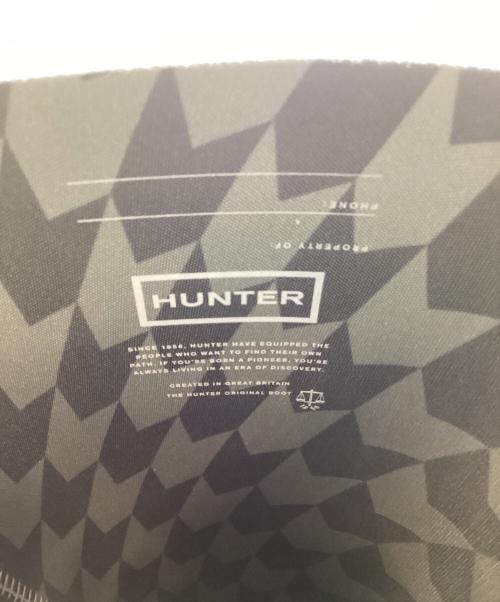HUNTER（ハンター）HUNTER (ハンター) MAISON KITSUNE (メゾンキツネ) DOWNPOUR TALL BOOTS ダウンポア トールブーツ /レインブーツ グリーン サイズ:UK4の古着・服飾アイテム