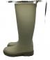 HUNTER (ハンター) MAISON KITSUNE (メゾンキツネ) DOWNPOUR TALL BOOTS ダウンポア トールブーツ /レインブーツ グリーン サイズ:UK4：10000円