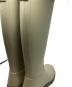中古・古着 HUNTER (ハンター) MAISON KITSUNE (メゾンキツネ) DOWNPOUR TALL BOOTS ダウンポア トールブーツ /レインブーツ グリーン サイズ:UK4：10000円