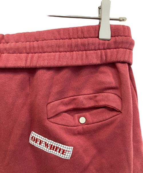 OFFWHITE（オフホワイト）OFFWHITE (オフホワイト) スウェットパンツ レッド サイズ:Sの古着・服飾アイテム