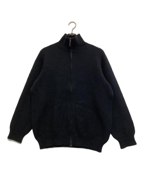 LOUIS VUITTON（ルイ ヴィトン）LOUIS VUITTON (ルイ ヴィトン) ドライバーズニットジャケット ブラック サイズ:Lの古着・服飾アイテム