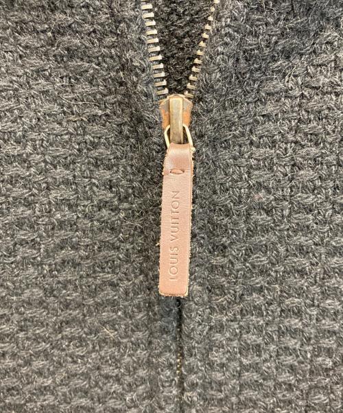 LOUIS VUITTON（ルイ ヴィトン）LOUIS VUITTON (ルイ ヴィトン) ドライバーズニットジャケット ブラック サイズ:Lの古着・服飾アイテム
