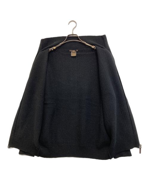 LOUIS VUITTON（ルイ ヴィトン）LOUIS VUITTON (ルイ ヴィトン) ドライバーズニットジャケット ブラック サイズ:Lの古着・服飾アイテム
