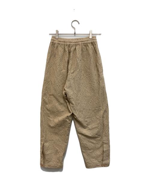 SEEALL（シーオール）SEEALL (シーオール) ELASTIC BAND PANTS / エラスティック バンド パンツ ベージュ サイズ:Mの古着・服飾アイテム