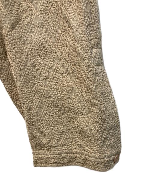 SEEALL（シーオール）SEEALL (シーオール) ELASTIC BAND PANTS / エラスティック バンド パンツ ベージュ サイズ:Mの古着・服飾アイテム
