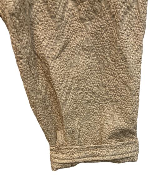 SEEALL（シーオール）SEEALL (シーオール) ELASTIC BAND PANTS / エラスティック バンド パンツ ベージュ サイズ:Mの古着・服飾アイテム