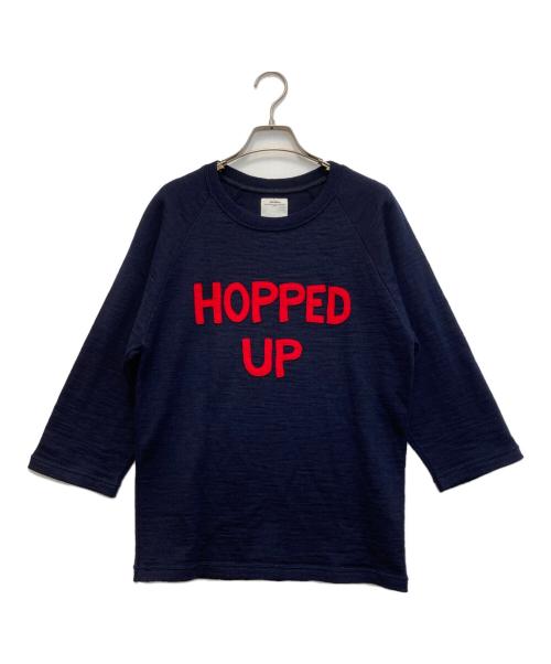 VISVIM（ビズビム）VISVIM (ビズビム) 「HOPPED UP」ウールカットソー ネイビー サイズ:2の古着・服飾アイテム