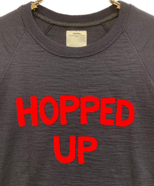 VISVIM（ビズビム）VISVIM (ビズビム) 「HOPPED UP」ウールカットソー ネイビー サイズ:2の古着・服飾アイテム