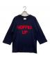 VISVIM（ビズビム）の古着「「HOPPED UP」ウールカットソー」｜ネイビー