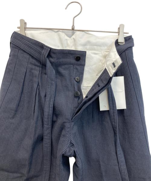 VISVIM（ビズビム）VISVIM (ビズビム) HAKAMA PANTS STRP W.YARN/袴パンツ ネイビー サイズ:1の古着・服飾アイテム