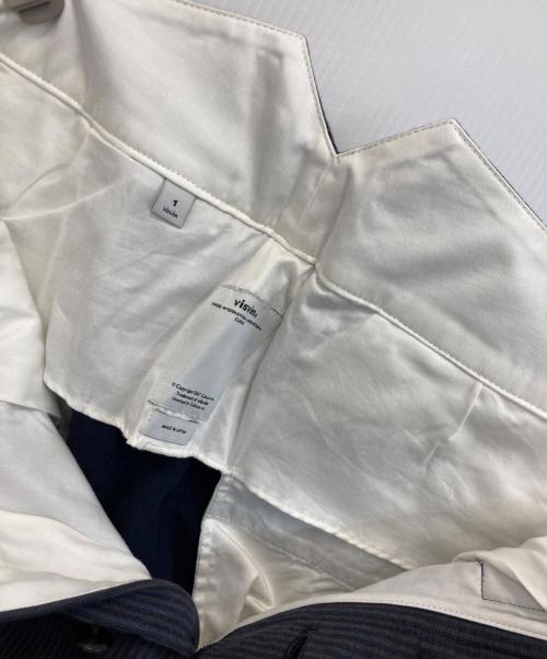 VISVIM（ビズビム）VISVIM (ビズビム) HAKAMA PANTS STRP W.YARN/袴パンツ ネイビー サイズ:1の古着・服飾アイテム