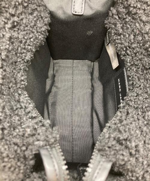 MARC JACOBS（マークジェイコブス）MARC JACOBS (マークジェイコブス) THE TEDDY MINI TOTE /ボア2WAYハンドバッグ ブラックの古着・服飾アイテム